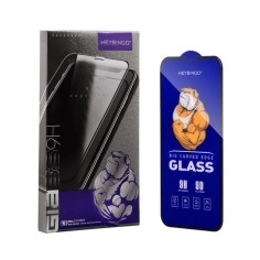 Folie Telefon iPhone 14 PRO MAX HEYBINGO HD, din Sticla Securizata 9H, Nu Lasa Amprente, Rezistenta la Zgarieturi - Livrare 24h