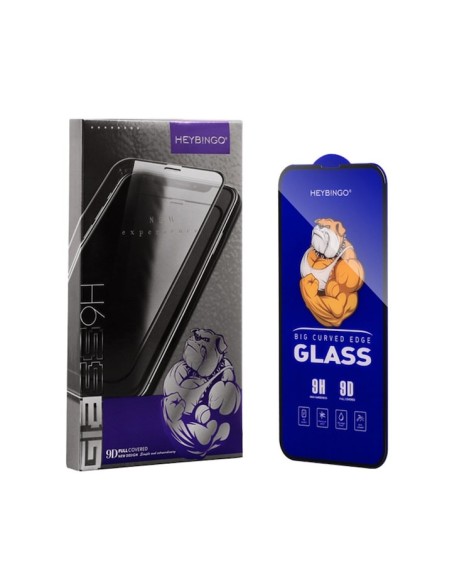 Folie Protectie iPhone 15 PLUS HEYBINGO HD, din Sticla Securizata 9H, Nu Lasa Amprente, Rezistenta la Zgarieturi