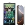 Folie Protectie iPhone 16 PRO MAX HEYBINGO, 9H RTS HD din Sticla Securizata Antistatica, Cu Kit de Aplicare, Nu Lasa Amprente -