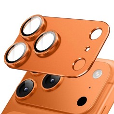 Protectie Camere iPhone 17 PRO MAX Orange - Livrare 24h