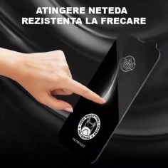 Folie Telefon iPhone 12 HEYBINGO, 9H RTS HD din Sticla Securizata Antistatica, Cu Kit de Aplicare, Nu Lasa Amprente - Livrare 24 2